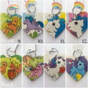 Rocket & Co. Retro My Little Pony keyrings