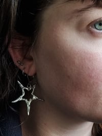 Image 3 of big star earrings 