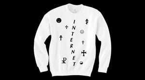 Image of o ☻ ♱ ☨ ☧ INTERNET ☦ ☹ ✝ ♰ ☯ sweatshirt