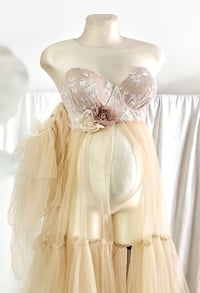 Image 3 of Georgina photoshoot set size S-M - champagne