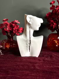 Image 1 of ‘The needle pit’ earrings 