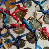 Image 1 of SMALL Brass Bauble - LAST DAY TO ORDER 12TH DECEMBER 