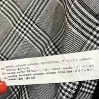 Image 7 of ZARA gray plaid crop pants