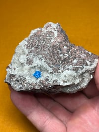 Image 1 of Large Cavansite On Matrix Specimen | India #2841
