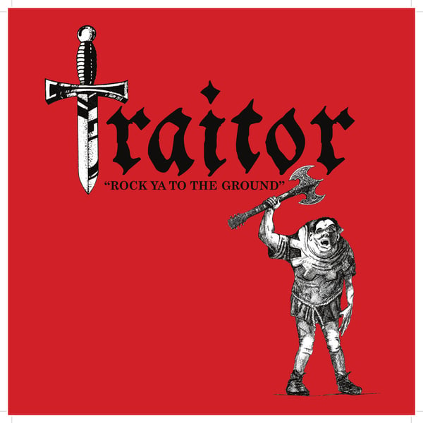 Image of Traitor “Rock Ya to the Ground” LP *IMPORT*