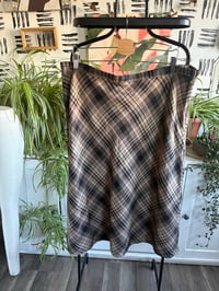 Image 1 of Light weight plaid skirt