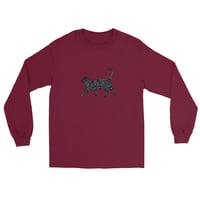 Image 11 of CAT PETTING CHART LONG SLEEVE SHIRT