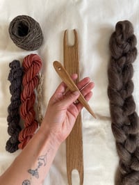 Image 5 of Large Hand Loom and Wild Threads