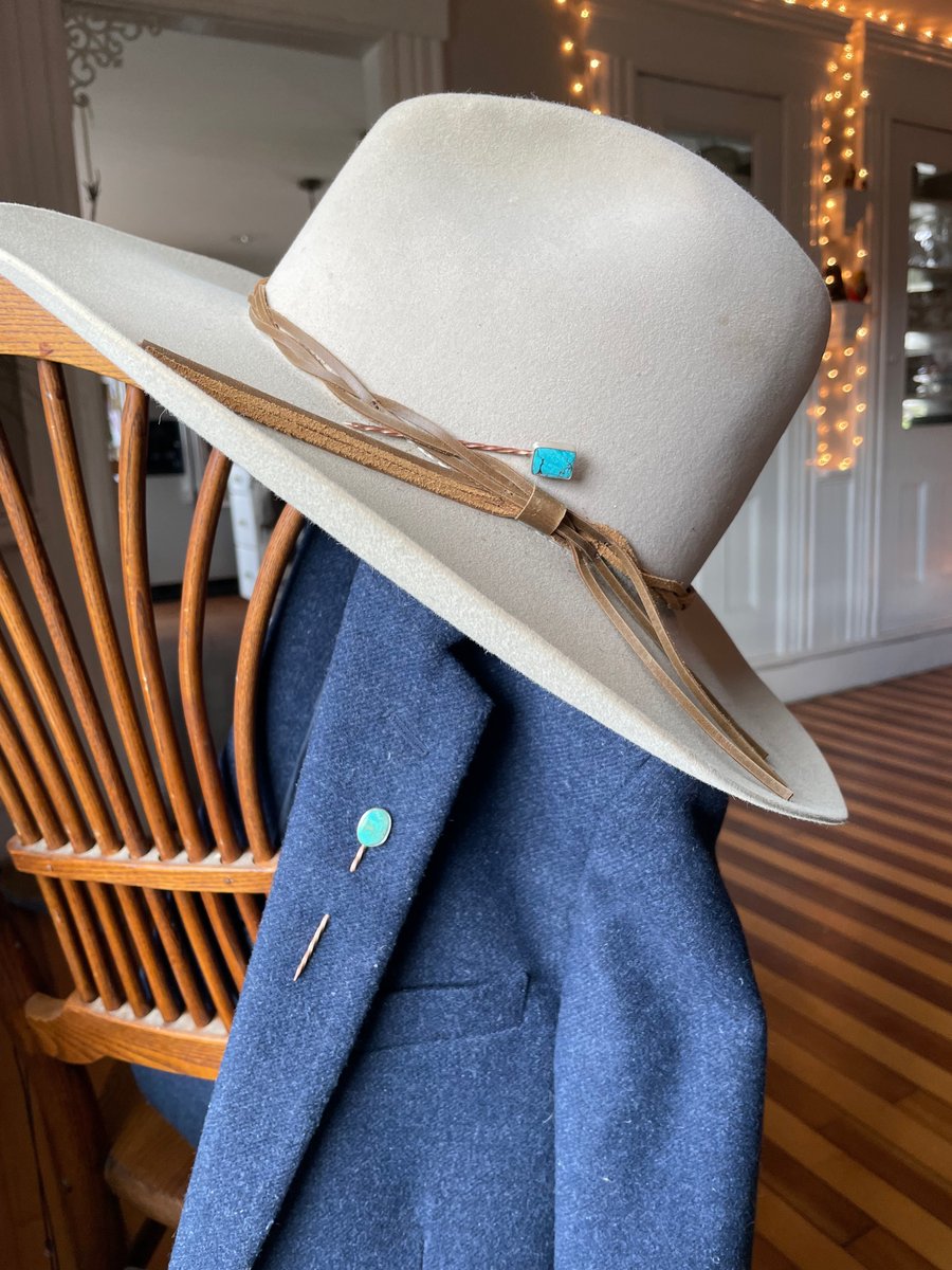 Turquoise Concho Hat Pins -  in 2023