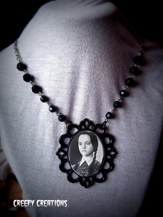 Wednesday Addams themed necklaces / 6 individually packaged / party favors  /gift | eBay