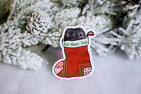 Image 1 of Holiday Pet Rock Club Sticker