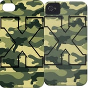 Image of Straight Edge Camo X iPhone 4/4s case