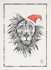 Image of Christmas Lion