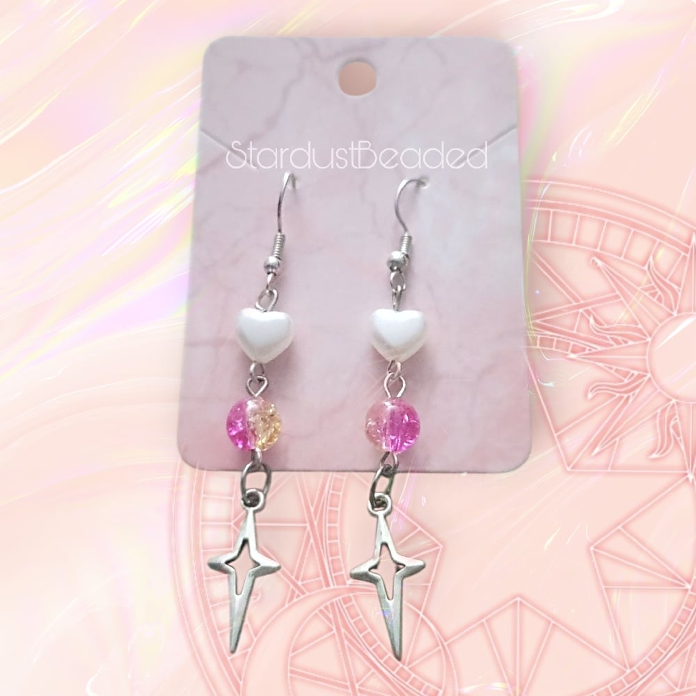 Image of Shimmering Starlight Earrings