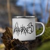 V33 Enamel Mug