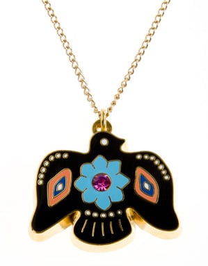 Native American Inspired Thunderbird Necklace 