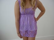 Image of Hand Dyed Lilac Top