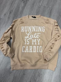 Medium Cardio destroyed sweatshirt