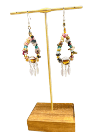 Image 2 of Auntie Glow Up Earrings 