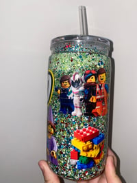 Image 2 of Lego acrylic can snowglobe