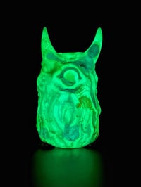 Image 3 of HAND MARBLED GID SLIZZ NUGGET 1-OFF