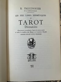Image 4 of Les XXII lames hermétiques du tarot divinatoires, Otto Wegener, 1976 avec livre!