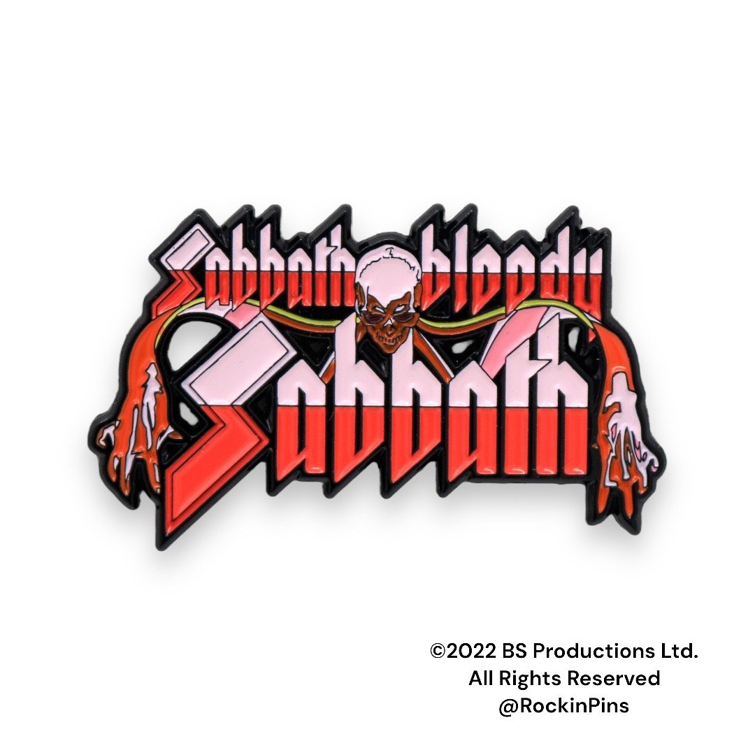 Black Sabbath - Sabbath Bloody Sabbath Enamel Pin