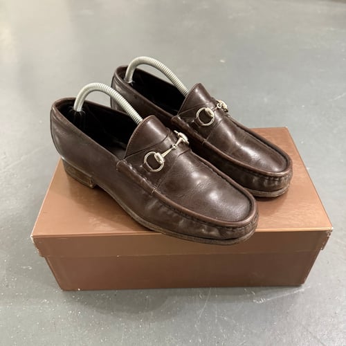 Image of Gucci Horsebit loafers, size 8