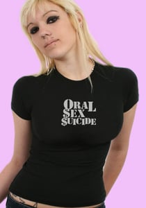 Image of Womens Oral Sex Suicide T Shirt 