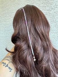 Image 5 of Pretty In Pink Beaded  Hair Clip