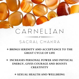 Image of Carnelian Tumbled Stone 