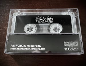 Image of "肉奴隷 / Fenian" Split slugtapes 010
