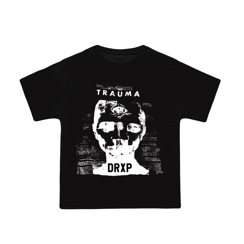 Image of TRAUMA TEE BLACK