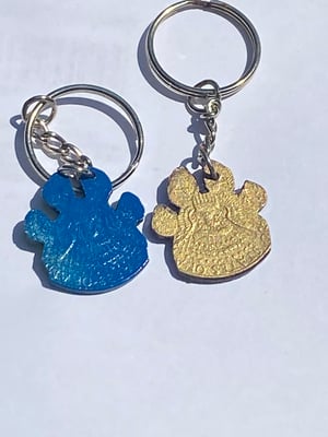 Image of Paw Print Keychain