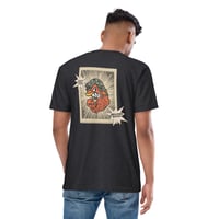 Image 6 of Love Paw Print Men’s premium heavyweight tee