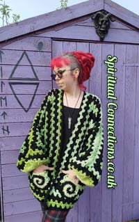 Image 5 of Forest witch hexi cardigan 