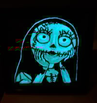 Image 1 of Sally 6x6 inch  carvicture 