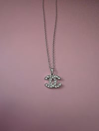 Image 2 of Sliver C Necklace 