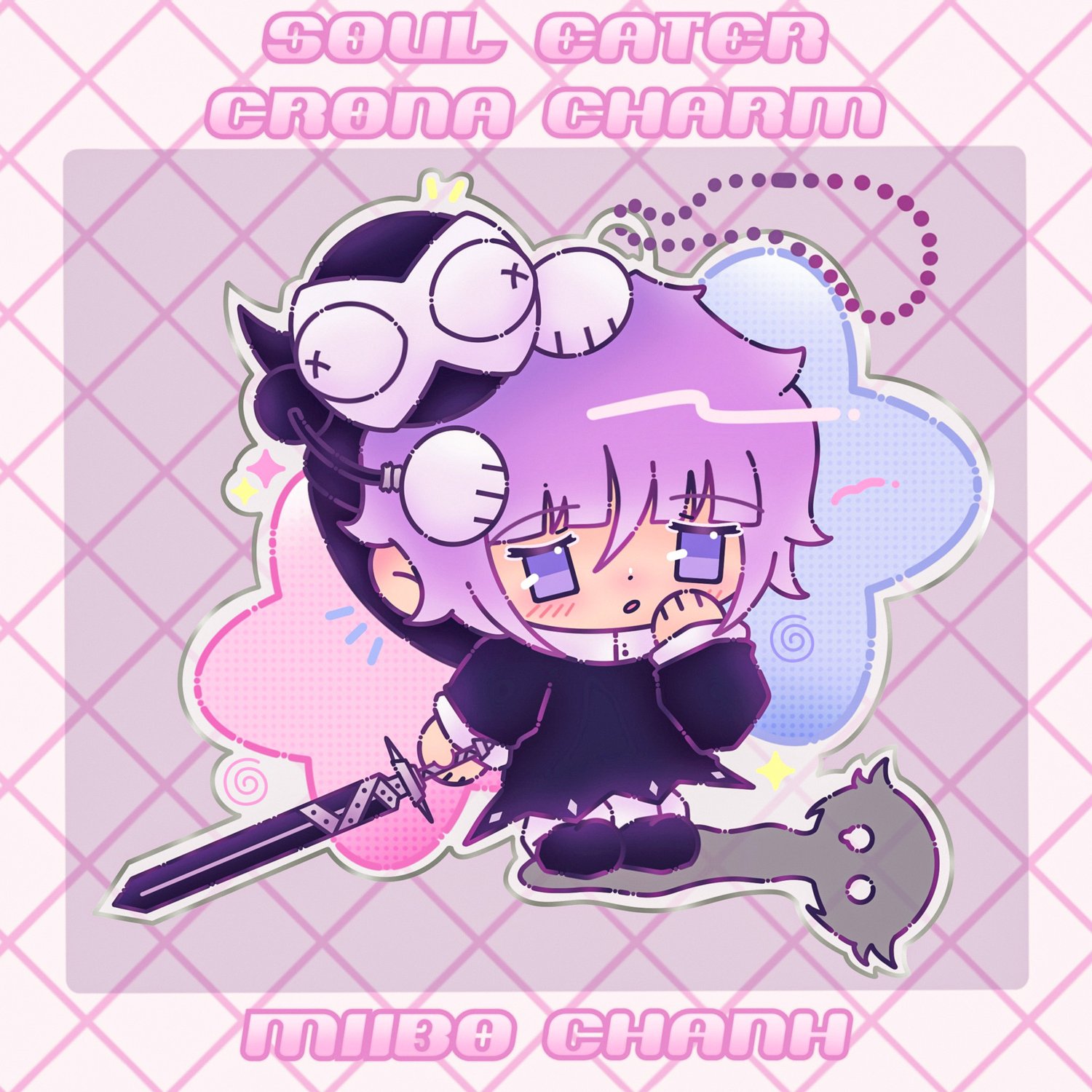 Image of Soul Eater Crona | Acrylic Charm 