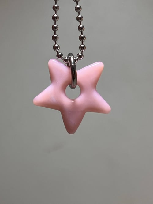 Image of mini pink cadillac star