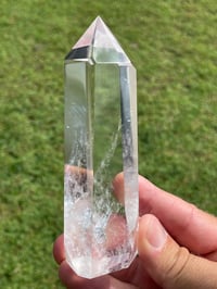 Image 12 of Blue Needle Quartz Generator With Rainbows #1774