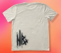 Image 2 of “BAD GURLS” CUSTOM PAINTED T-SHIRT XL