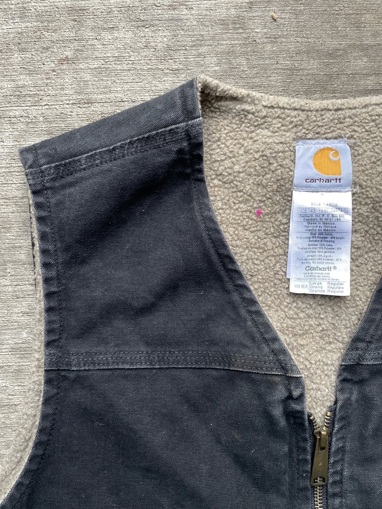 Image of Vintage Carhartt Sherpa Vest
