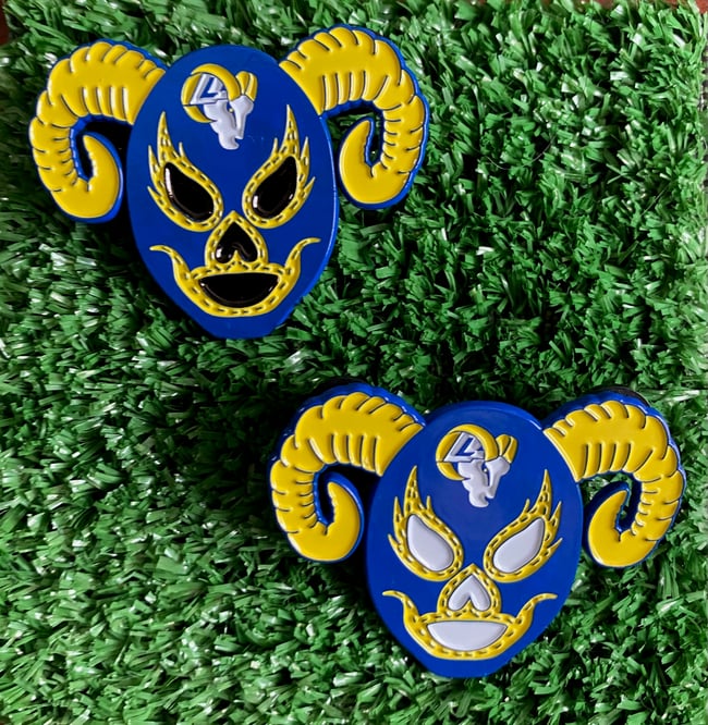 Rams Luchador (white) 