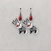 'Don't Tell Me To Smile' Earrings
