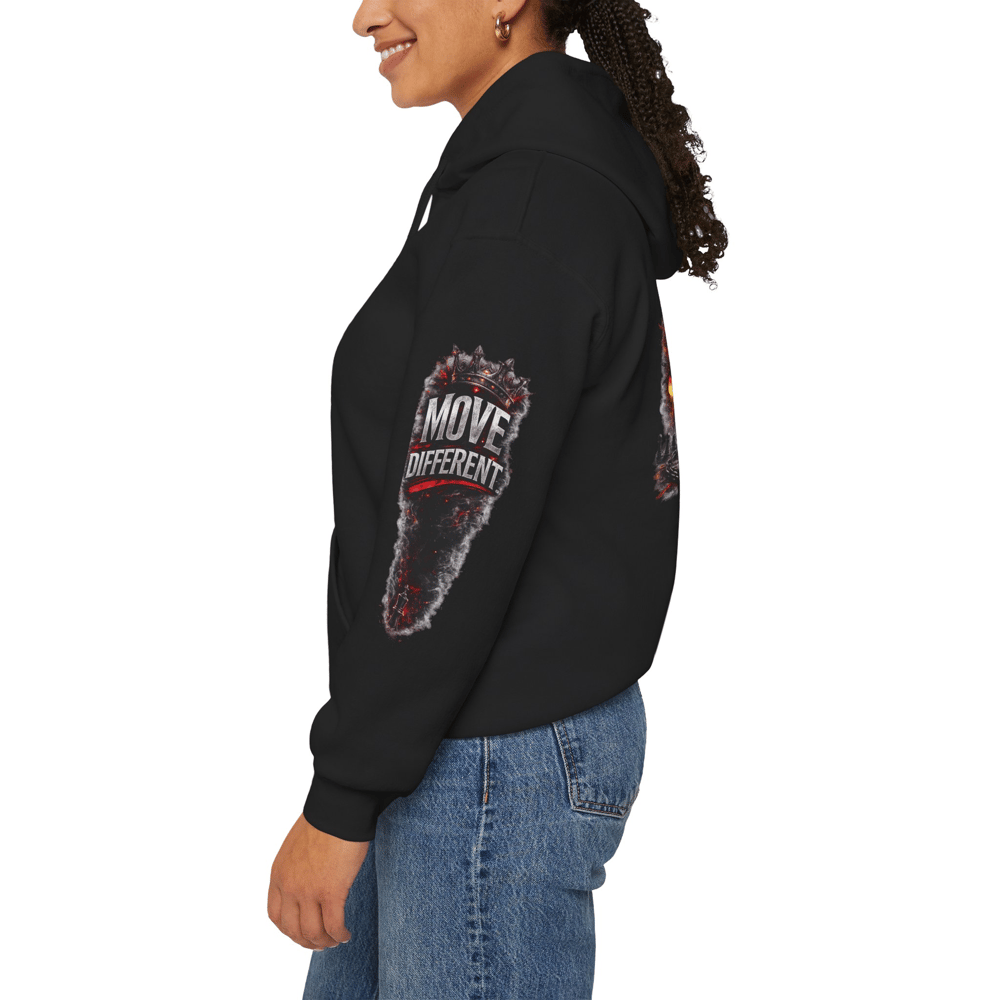 Image of Chess Not Checkers Hoodie — "I’m The One They Warned" Graphic Pullover