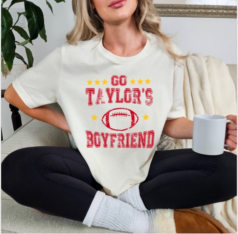 Image of Taylor’s boyfriend tee