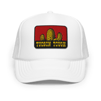 Image 4 of Tucson Tough Foam crown trucker hat 