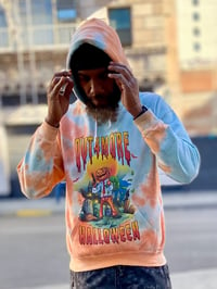 Image 3 of Out4More Halloween Tie Dye Hoodie 