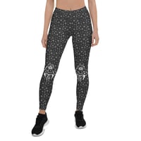 Image 2 of Clarity Cloud Spotty Vision Design Leggings